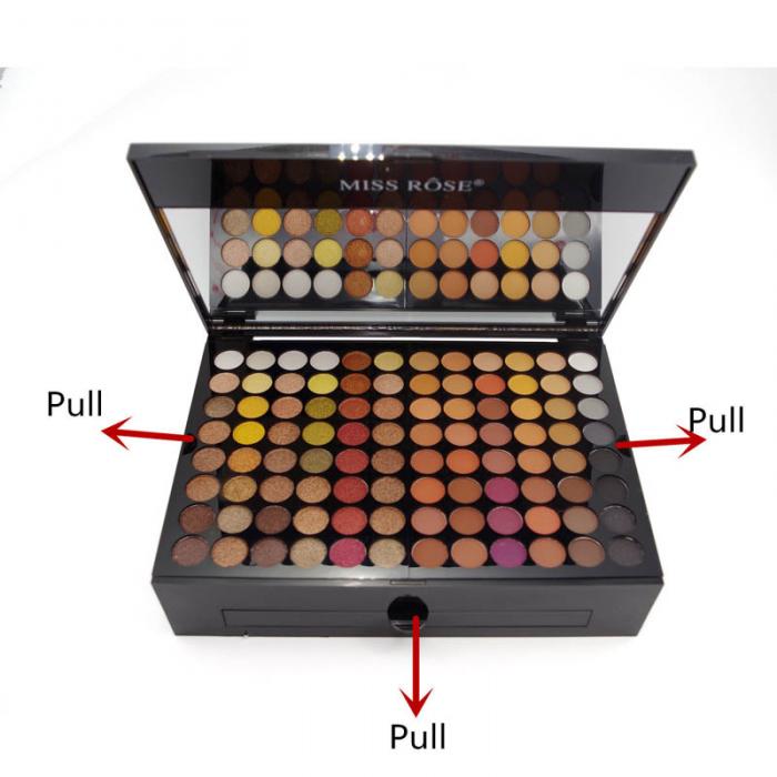 Experience luxury fashion with the 180 colors eyes shadow blush set