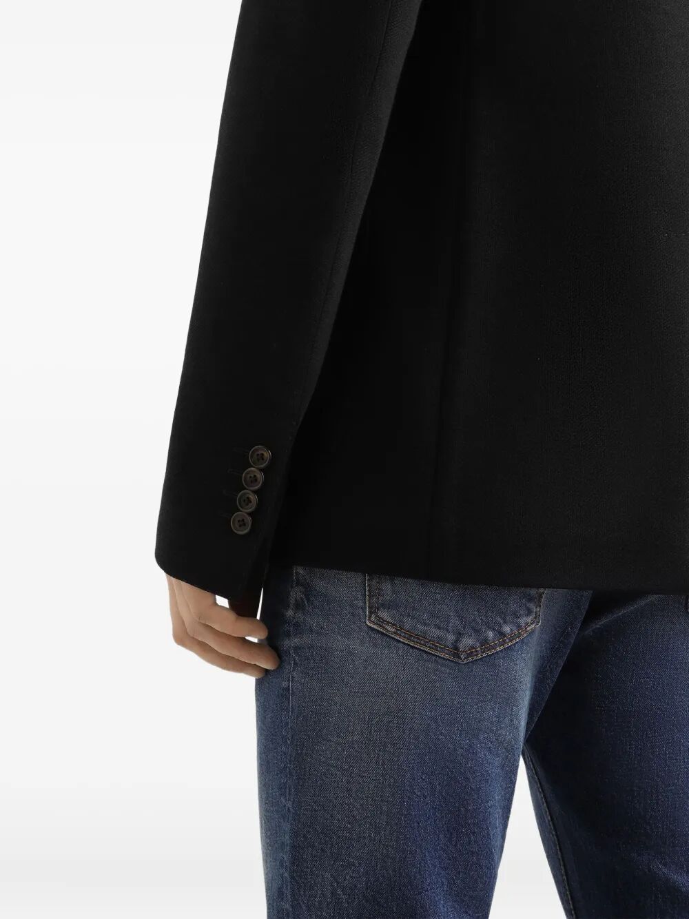 Dolce & Gabbana Men Double-Breasted Wool Blazer - Maven Couture IncOuterwear / Jackets