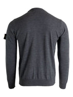Stone Island Men Lightweight Wool Crew Neck Pullover - Maven Couture IncTops / Sweaters & Pullovers
