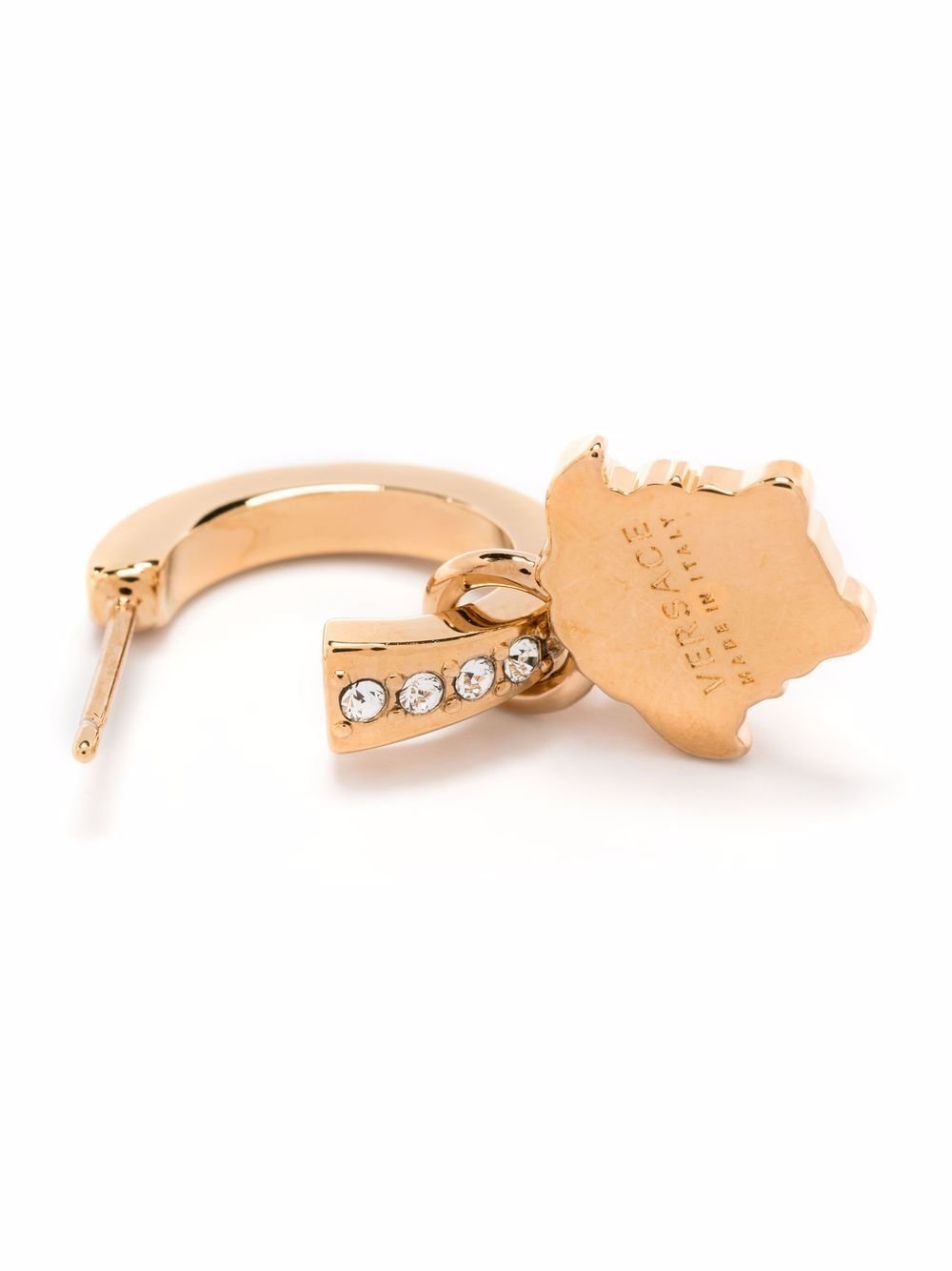 Versace Women Crystal La Medusa Hoop Earrings - Maven Couture IncAccessories / Miscellaneous