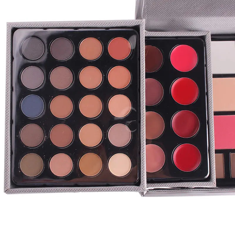 Multifunctional makeup artist kit for luxury fashion enthusiasts