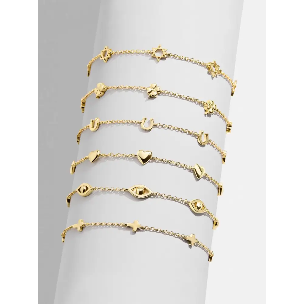 Eternal elegance gold-plated titanium steel bracelet for luxury fashion $10.99 indulge in the allure of sophistication