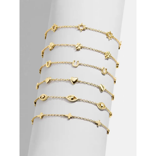 Eternal elegance gold-plated titanium steel bracelet for luxury fashion $10.99 indulge in the allure of sophistication