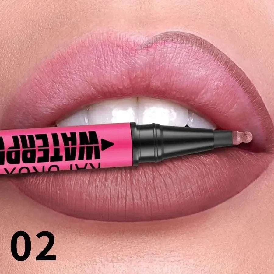 1PC Liquid Matte12-Color Lipliner Pencil Waterproof Plumping Stain Lipstick Natural Lip Liner Outline Lips Contour Makeup