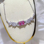 2 Carat 925 Sterling Silver Moissanite Necklace