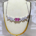 2 Carat 925 Sterling Silver Moissanite Necklace