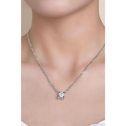 Moissanite pendant necklace fashioning luxury in exclusive jewelry $111 1-piece each exquisite moissanite jewelry