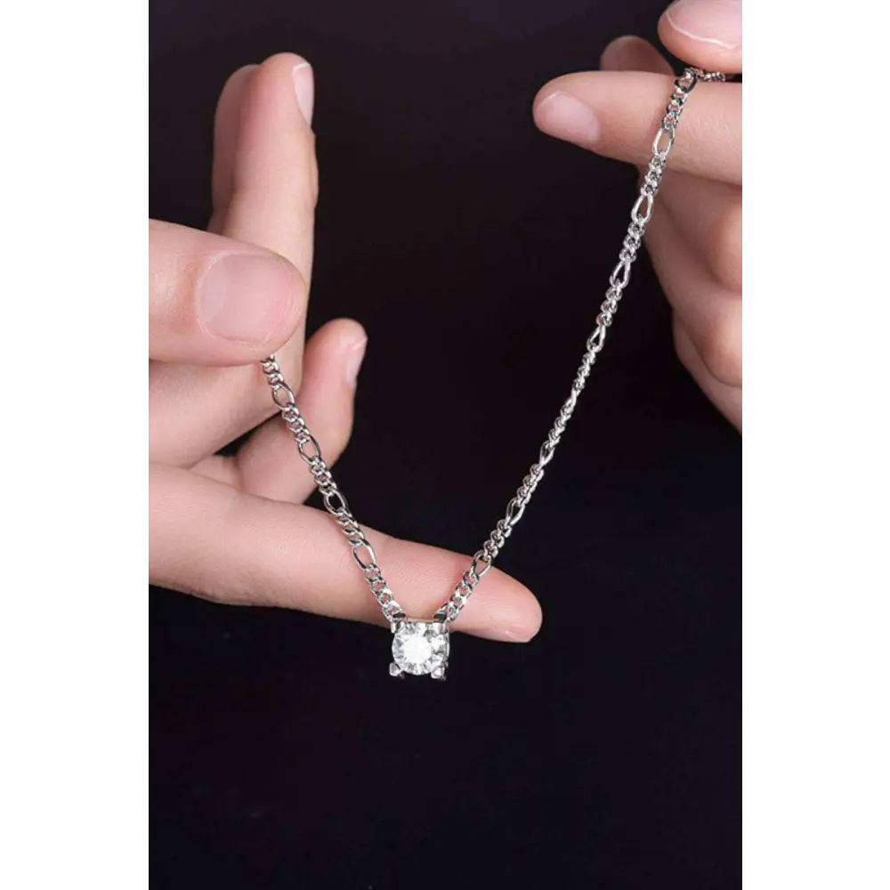 Moissanite pendant necklace fashioning luxury in exclusive jewelry $111 1-piece each exquisite moissanite jewelry