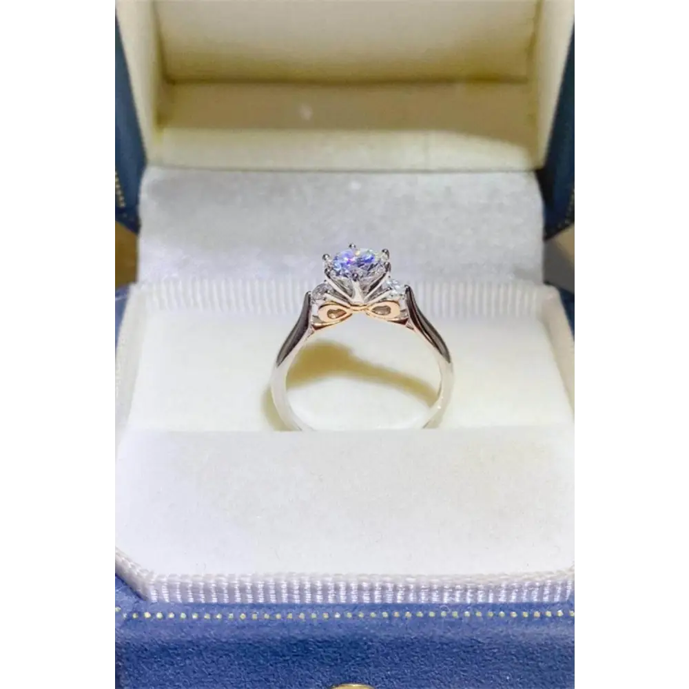 Moissanite silver ring for elegant luxury fashion for women $62 1-piece indulge in the elegance of our moissanite