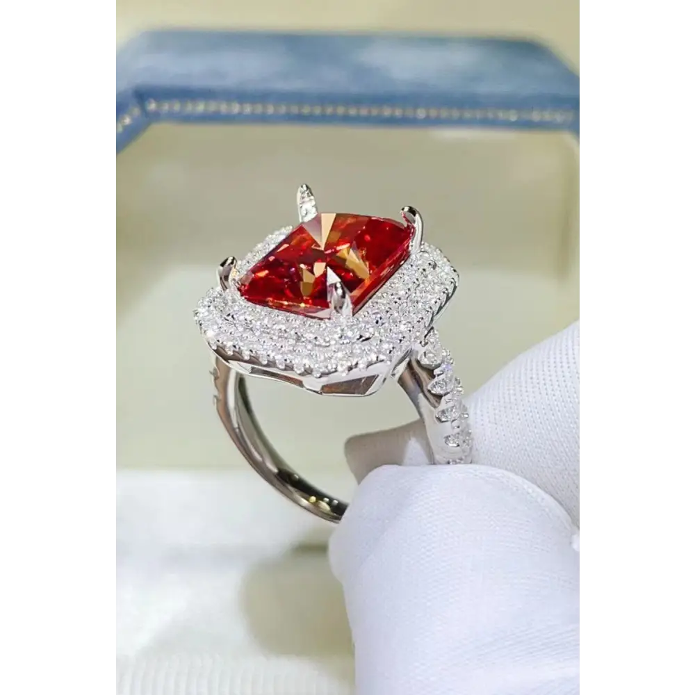 Exquisite 2 carat moissanite ring for luxury fashion for women $126.99 1-piece, elegantly designed to enhance