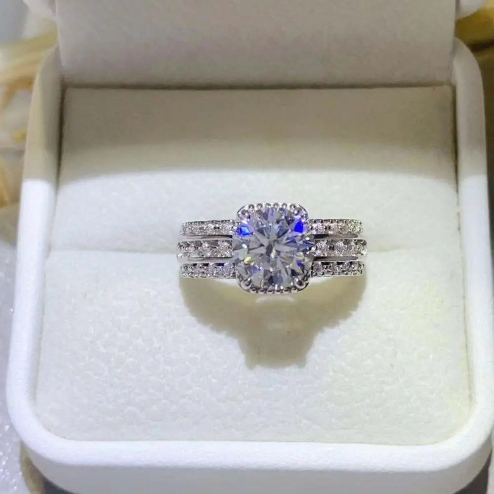 Captivating moissanite ring redefining luxury fashion for woman $128 each exquisite piece of moissanite jewelry over