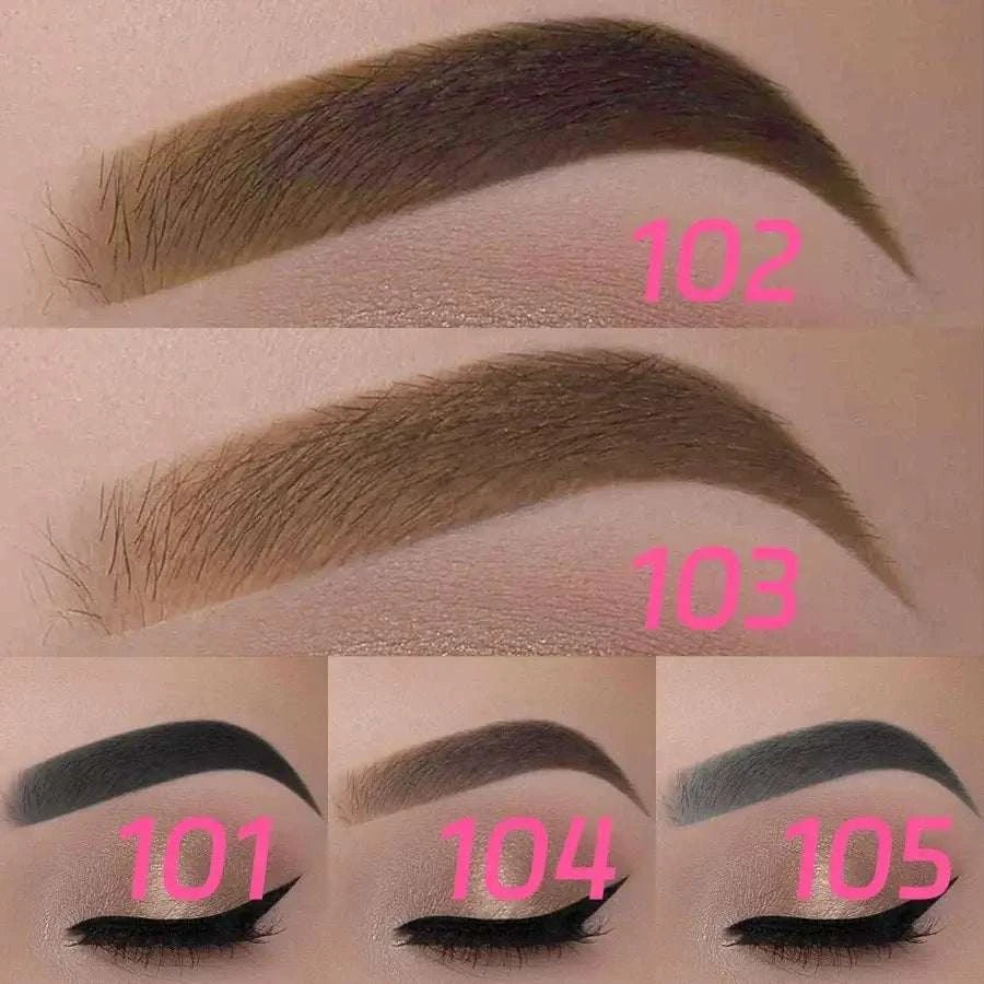2 in1 Eyebrow pencil professional Cosmetics makeup for women 5 Colors Waterproof Eyebrow Tattoo brush Long Lasting eyebrow pen
