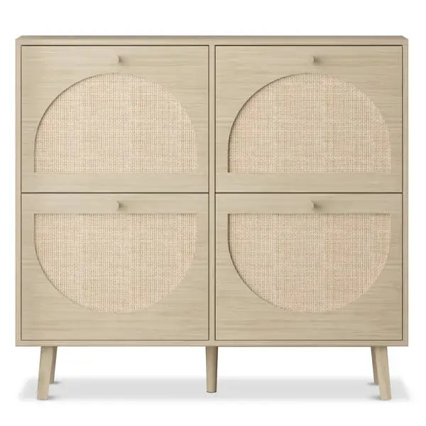 Elevate your space with the luxury fashion for women rattan shoe cabinet $179.99 indulge in a luxurious organization