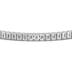 20 CTW Emerald Cut Created Moissanite Tennis Bracelet | 14K Gold Plated | VVS Clarity - Maven Couture IncBracelets