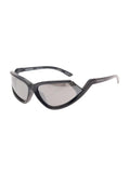 Balenciaga Women 'Side Xpander' Black With Logo Lettering On The Temples In Nylon Woman - Maven Couture IncAccessories / Sunglasses