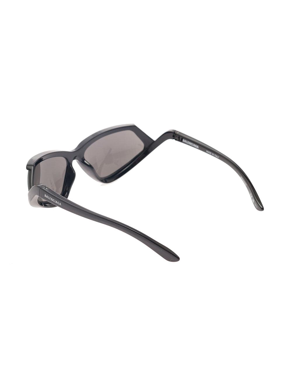 Balenciaga Women 'Side Xpander' Black With Logo Lettering On The Temples In Nylon Woman - Maven Couture IncAccessories / Sunglasses