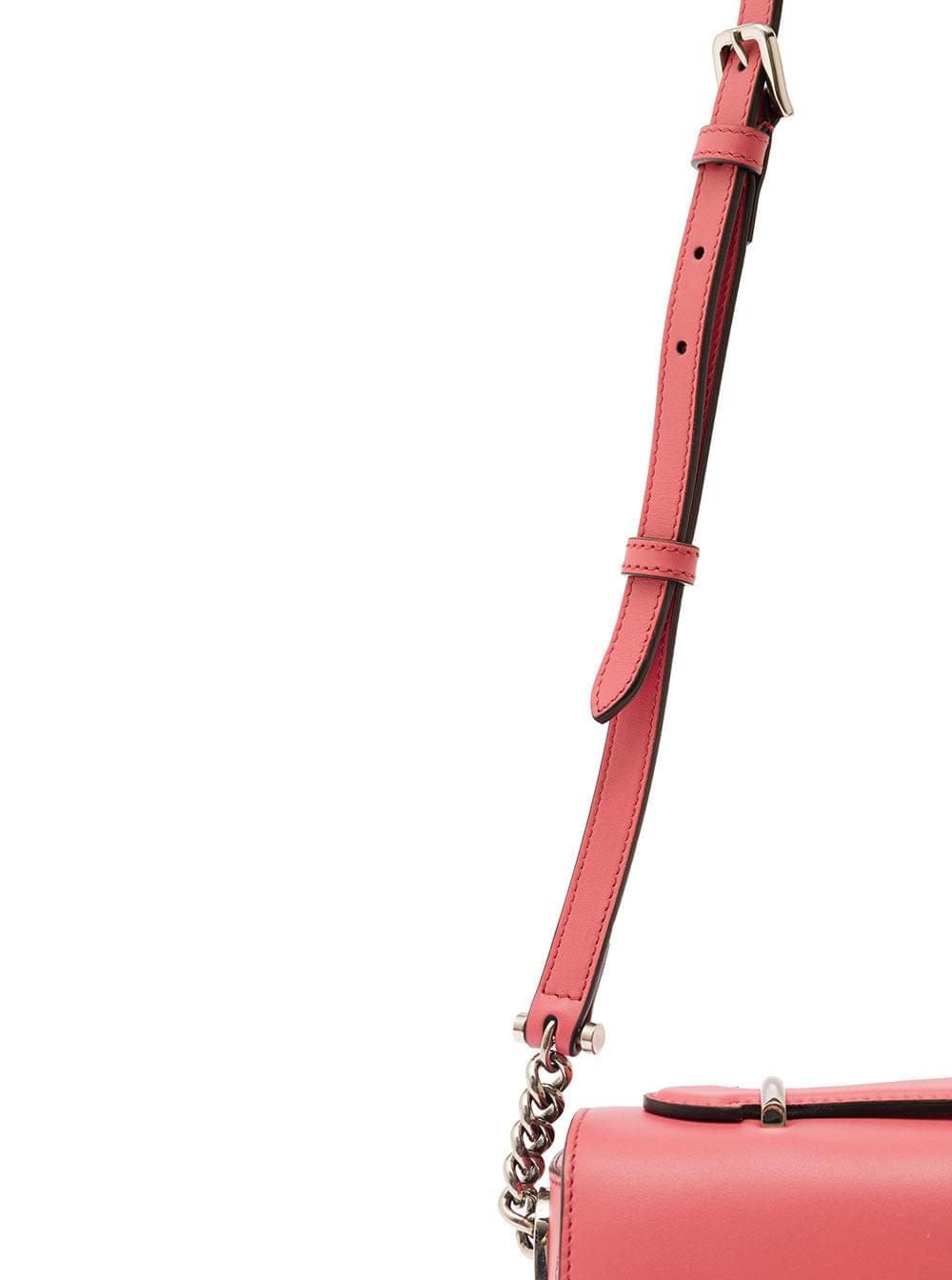 Gucci Women 'Petite Gg' Mini Pink Shoulder Bag With Double G Detail In Leather Woman - Maven Couture IncHandbags / Cross Body Bags