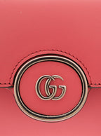 Gucci Women 'Petite Gg' Mini Pink Shoulder Bag With Double G Detail In Leather Woman - Maven Couture IncHandbags / Cross Body Bags