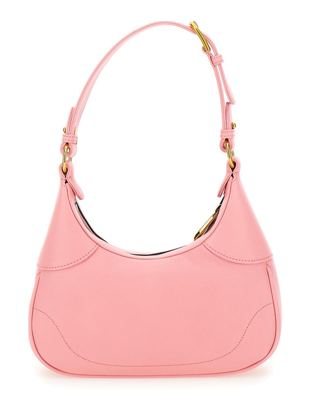 Gucci Women 'Aphrodite Small' Pink Shoulder Bag In Leather Woman - Maven Couture IncHandbags / Cross Body Bags
