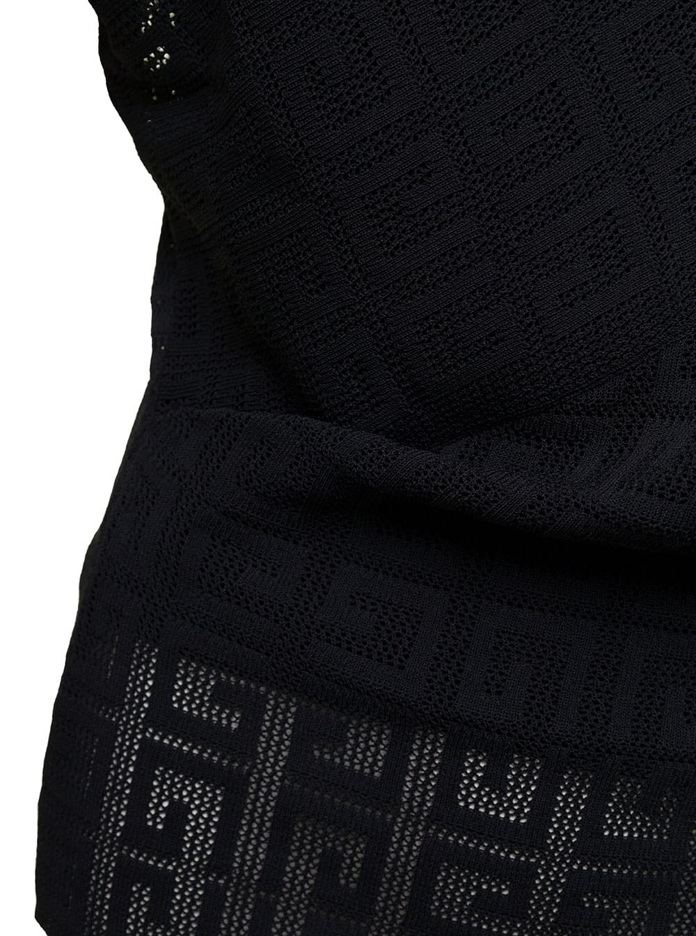 Givenchy Women Black Top With Draped Neckline In Viscose Woman - Maven Couture IncTops / Tee Shirts