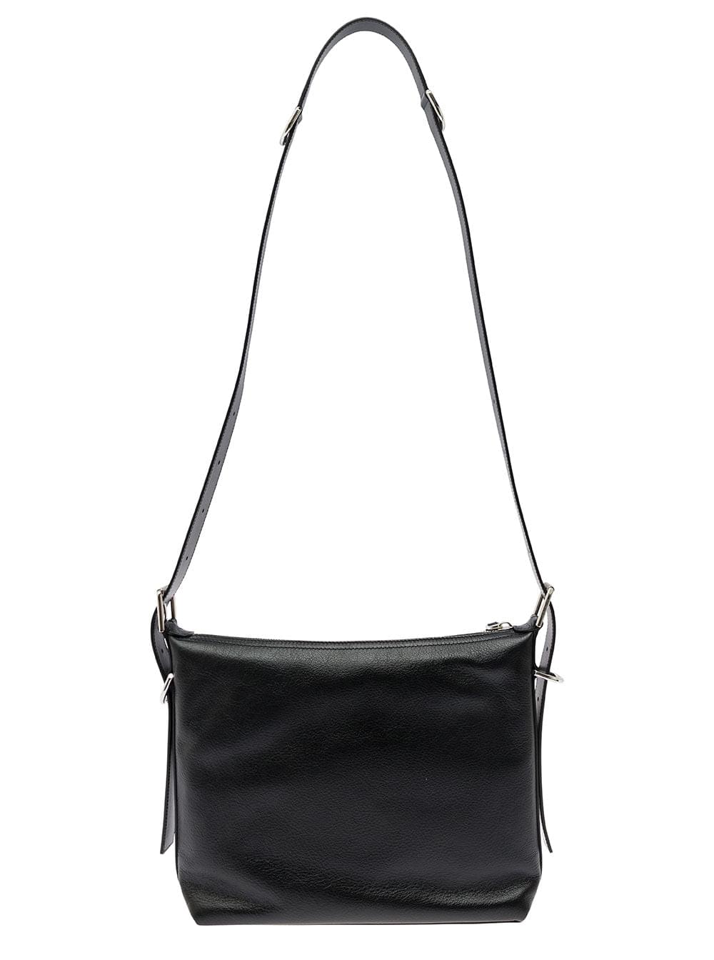 Givenchy Men 'Voyou' White Crossbody Bag With Logo And Buckle Detail In Leather Man - Maven Couture IncHandbags / Cross Body Bags