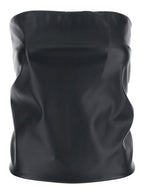 Sportmax Women 'Lindsey' Black Bandeau Top With V-Neck On The Back In Tech Fabric Woman - Maven Couture IncTops / Tee Shirts