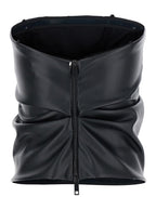 Sportmax Women 'Lindsey' Black Bandeau Top With V-Neck On The Back In Tech Fabric Woman - Maven Couture IncTops / Tee Shirts