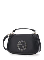 Gucci Women 'Blondie' Black Handbag With Gg Logo Plaque On The Front In Leather Woman - Maven Couture IncHandbags / Shoulder Bags
