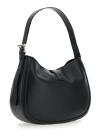 Alexander Mcqueen Women Black Shoulder Bag With Adjustable Shoulder Strap And T Buckle Closure On The Front In Leather Woman - Maven Couture IncHandbags / Cross Body Bags