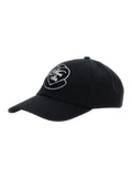 Moncler Women Black Baseball Cap With Logo Embroidery On The Front In Cotton Woman - Maven Couture IncAccessories / Miscellaneous