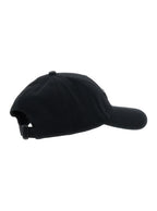 Moncler Women Black Baseball Cap With Logo Embroidery On The Front In Cotton Woman - Maven Couture IncAccessories / Miscellaneous