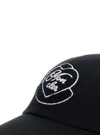 Moncler Women Black Baseball Cap With Logo Embroidery On The Front In Cotton Woman - Maven Couture IncAccessories / Miscellaneous