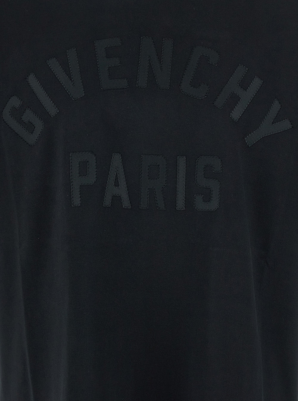 Givenchy Men Black T-Shirt "T-Shirt With Maxi Logo On The Front In Cotton" Men - Maven Couture IncTops / Tee Shirts