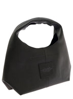 Marc Jacobs Women Shoulder Bag 'The Sack' With Logo Embossed In Black Pebbled Leather For Women - Maven Couture IncHandbags / Cross Body Bags