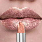 21Colors Bold & Intense Glitter Shiny Metallic Lipstick Pearlescent Lip Tint,Long Lasting Lip Senior Matte Lip Makeup Gifts for
