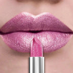 21Colors Bold & Intense Glitter Shiny Metallic Lipstick Pearlescent Lip Tint,Long Lasting Lip Senior Matte Lip Makeup Gifts for