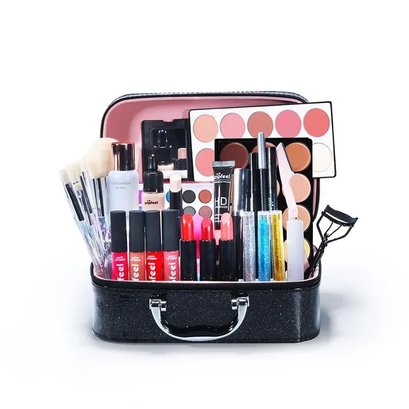 Luxury fashion for women beginner makeup set in elegant gift box