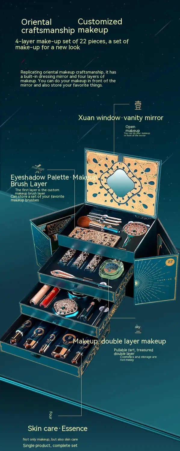 Yan fengyun luxury makeup set for elegant fashion transformations