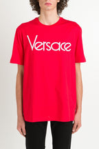 Versace Men Embroidered Logo Tee - Maven Couture IncTops / Tee Shirts