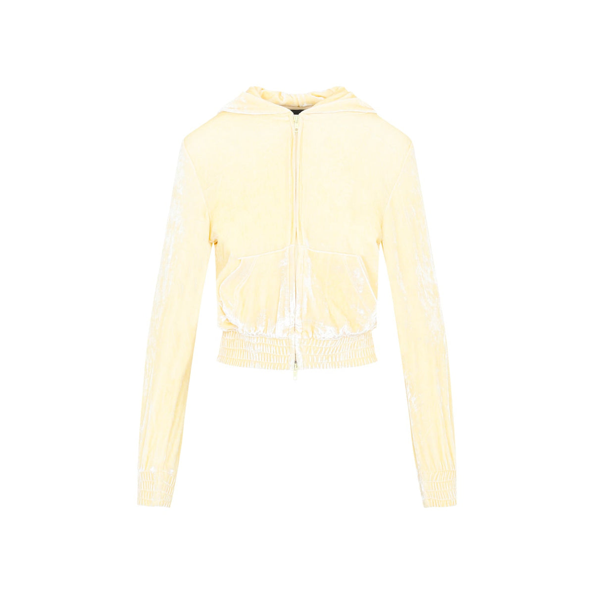 Balenciaga Fitted Zip-Up Hoodie Women
