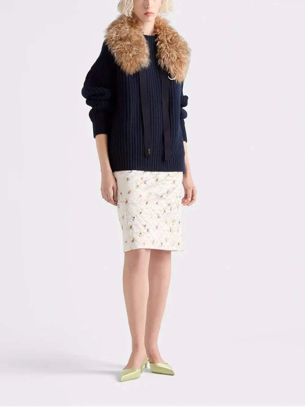 Prada Women Round Neck Sweater - Maven Couture IncTops / Sweaters & Pullovers
