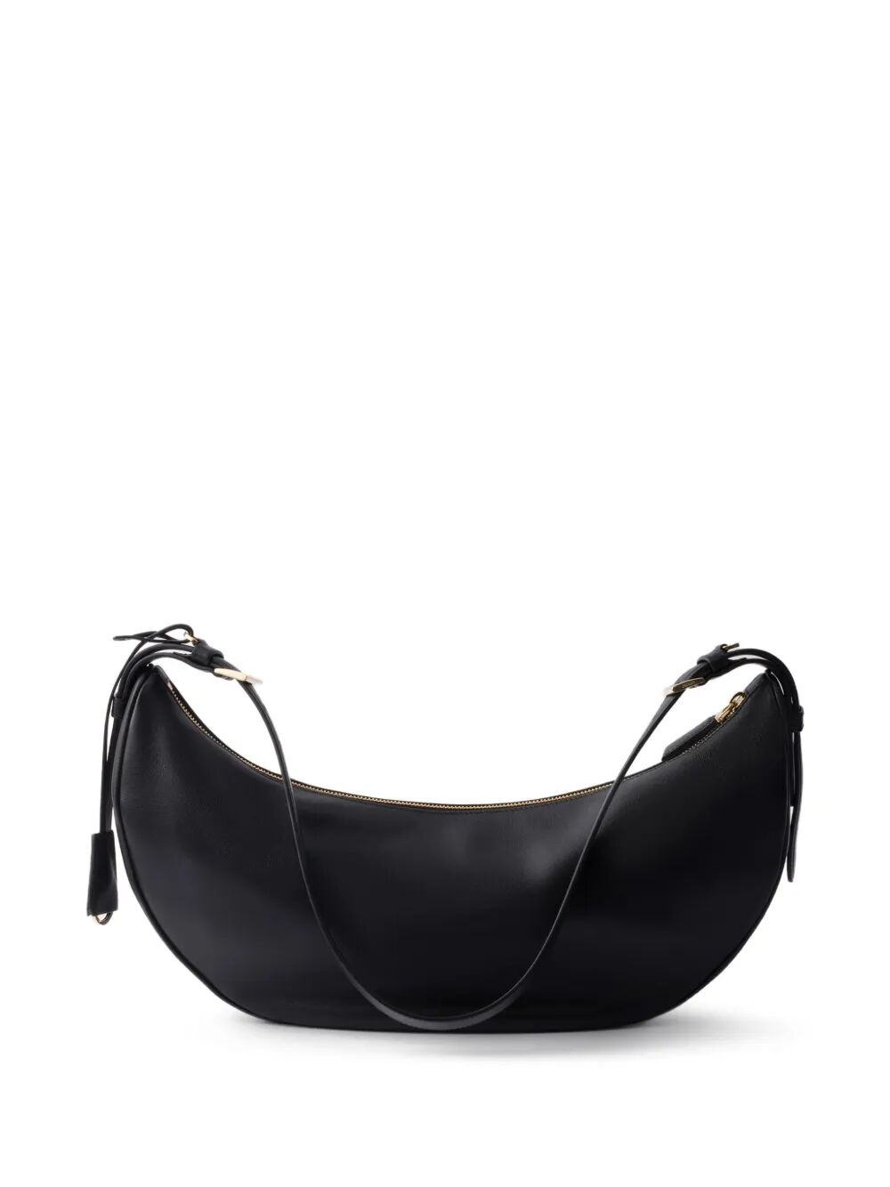 Prada Women Prada Demi-Lune Large Leather Shoulder Bag - Maven Couture IncHandbags / Shoulder Bags