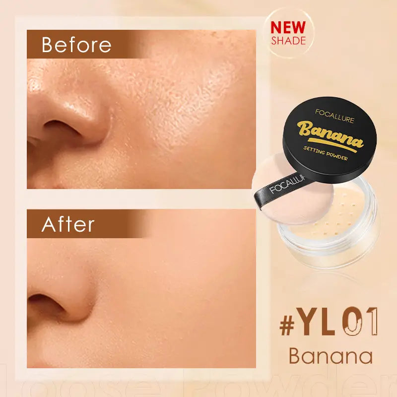 Elevate your look with luxury banana face powder for timeless style