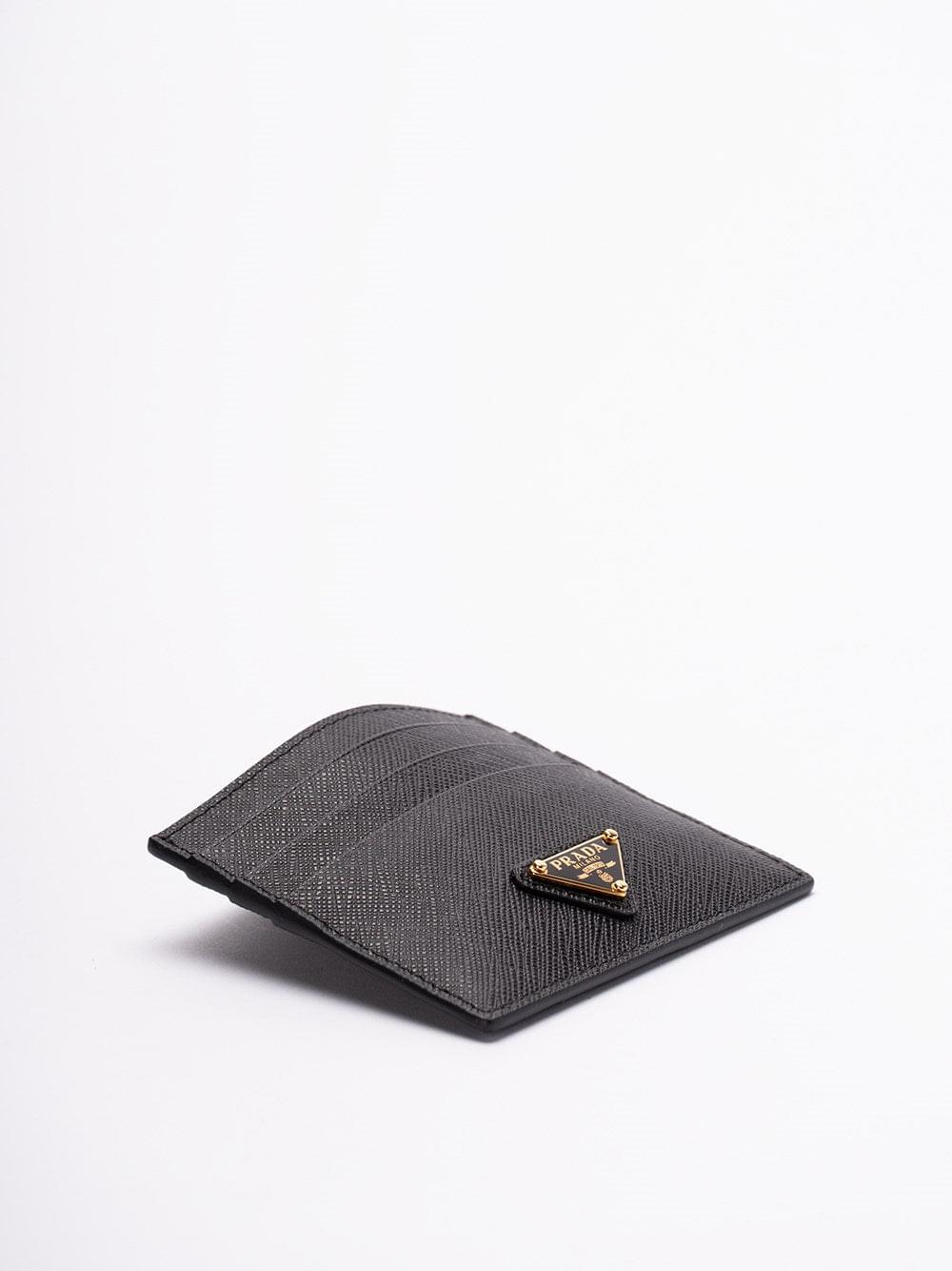 Prada Women Saffiano Leather Card Holder - Maven Couture IncAccessories / Wallets