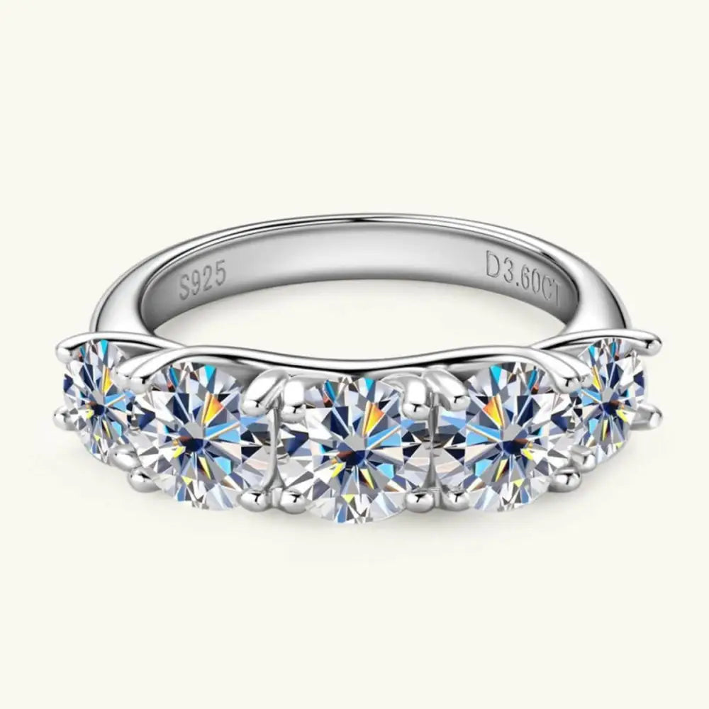 Elegance redefined 6 carat moissanite ring for luxury fashion for women $160 1-piece each stunning piece of moissanite