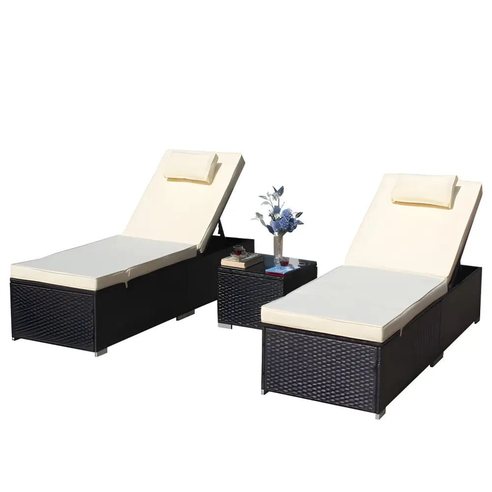 Luxurious chaise lounge patio set for ultimate outdoor relaxation $369.99 specification product information item