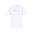 Lanvin Embroidered Script Logo T-Shirt Women - Maven Couture IncTops / Tee Shirts