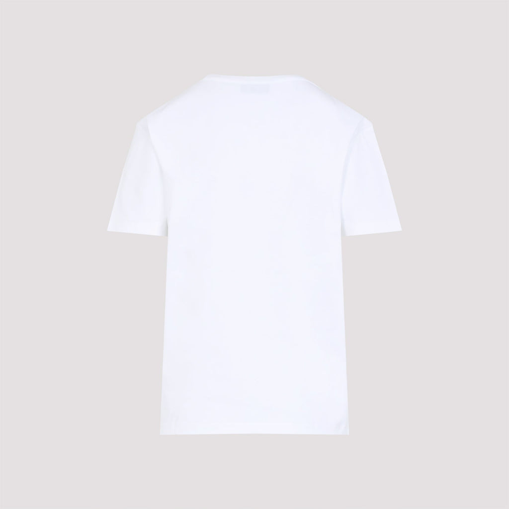 Lanvin Embroidered Script Logo T-Shirt Women - Maven Couture IncTops / Tee Shirts
