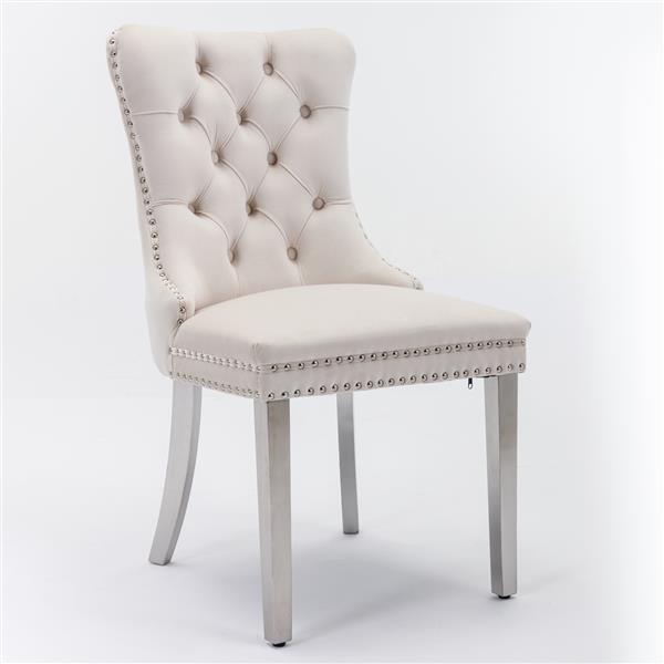 Elevate your space with luxurious velvet upholstered dining chairs