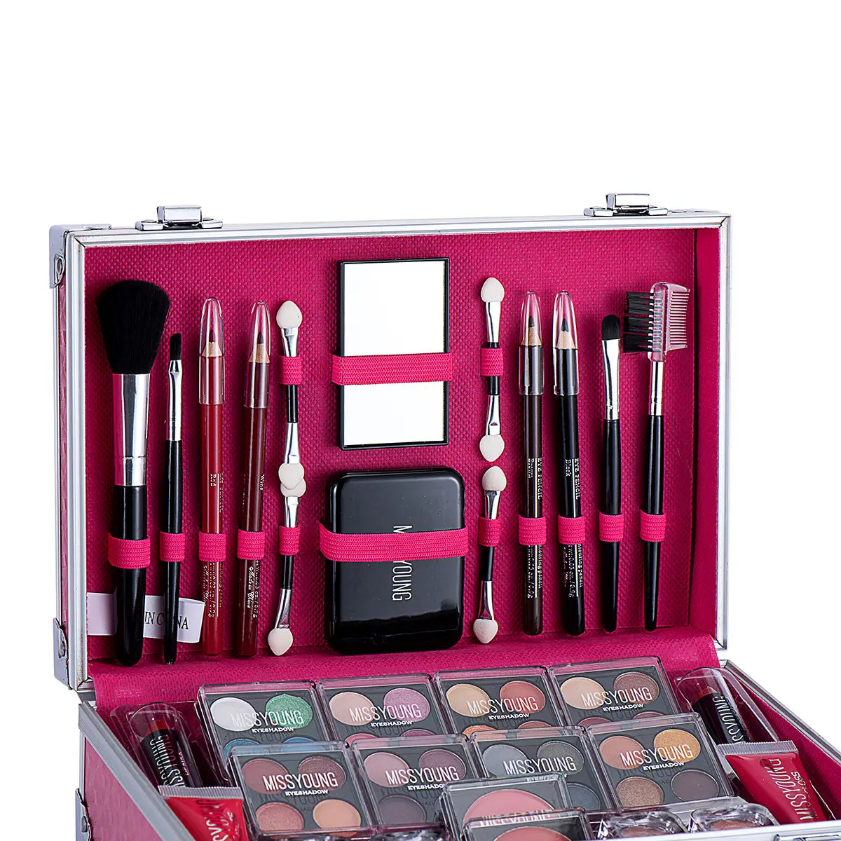 Vibrant luxe eyeshadow lipstick set for timeless designer fashion